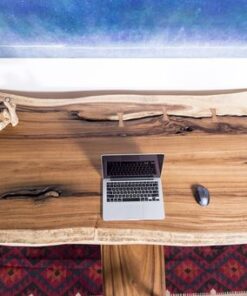 Live Edge Slab Wood Table - Woodify