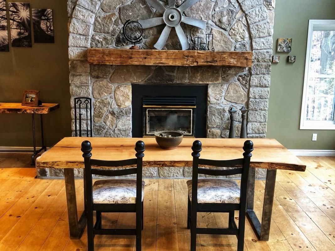 Dining Table With Two Chairs